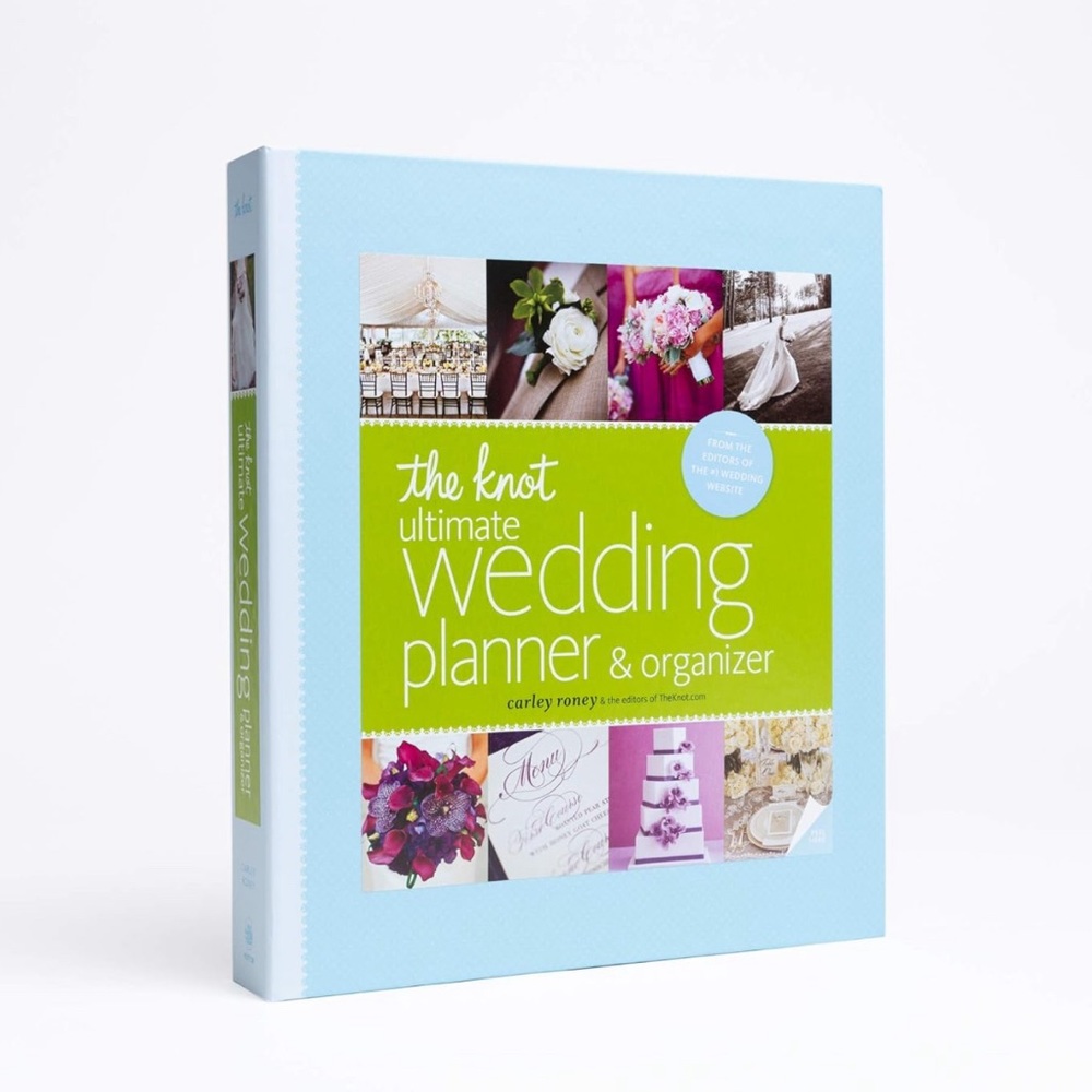 The Knot Ultimate Wedding Planner & Organizer + Book Of Wedding Lists BUNDLE